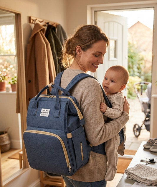Mochila Mudador 2 en 1 – Comodidad y tranquilidad en cada salida